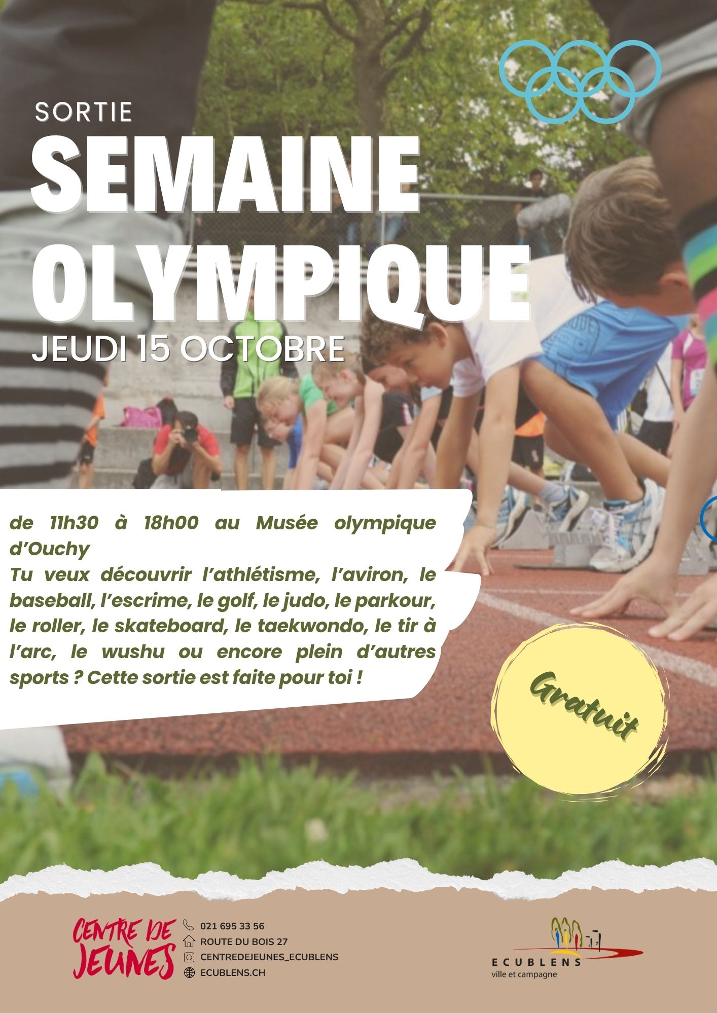 2026 10 15 sortie semaine olympique