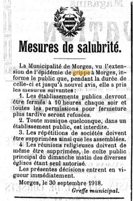Mesures de salubrité