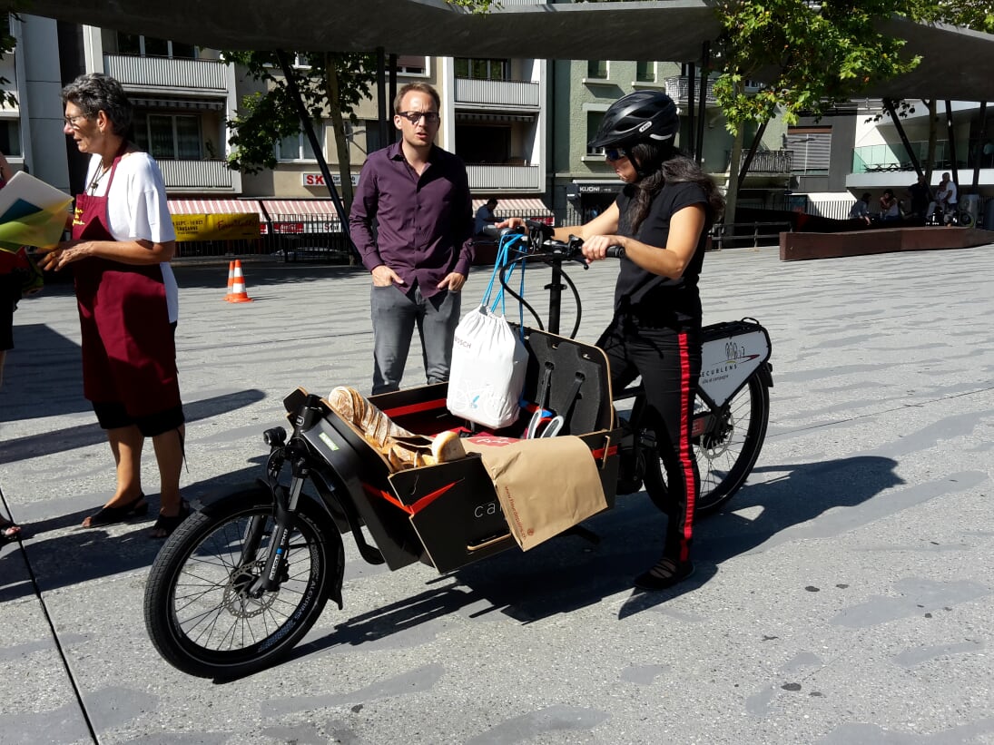 Cargo-vélo - inauguration 18 septembre 2018