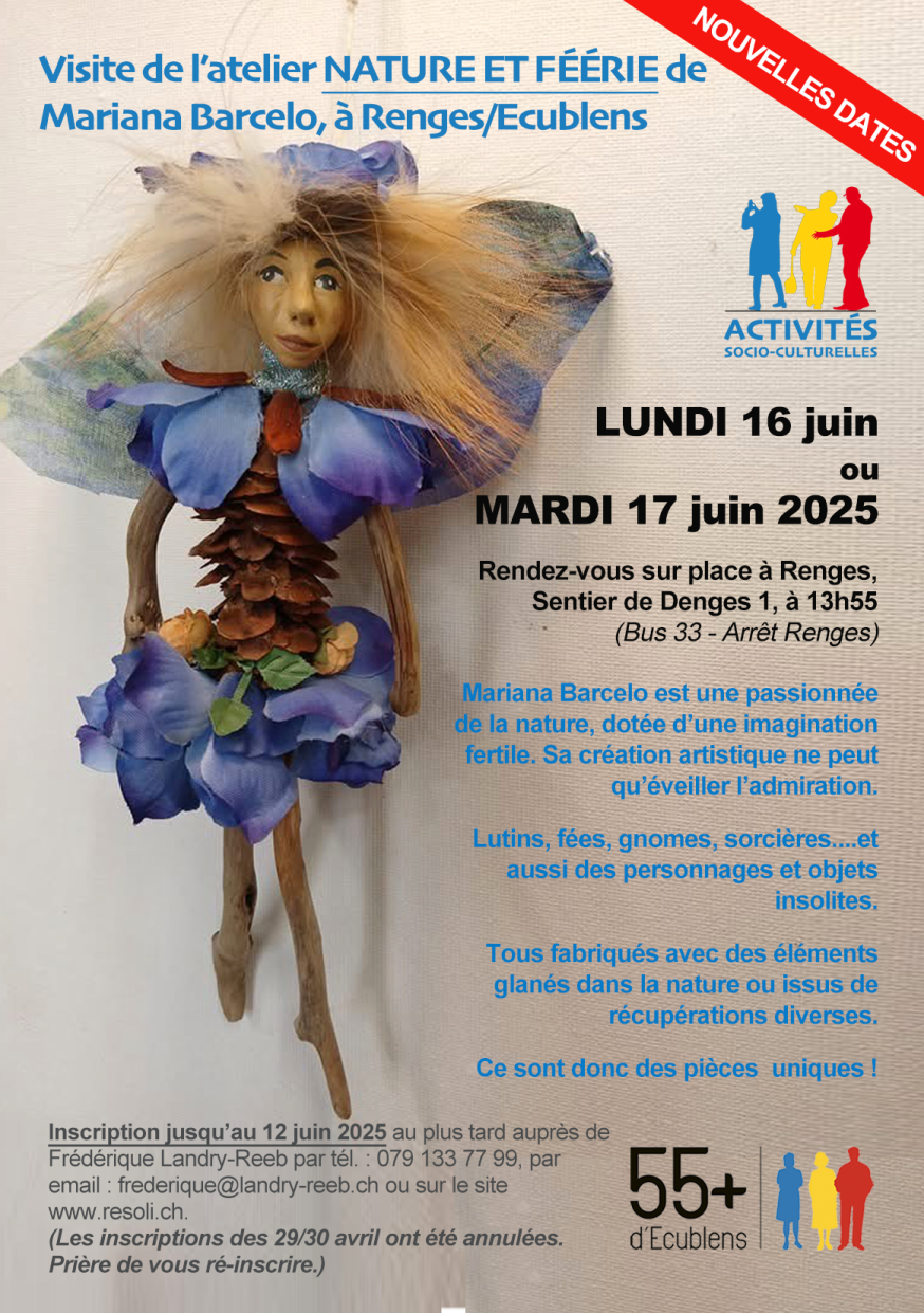 Visite atelier nature et féerie 2025