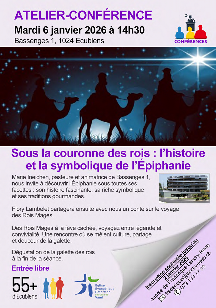 Atelier Conférence fête des rois 2026 01 06