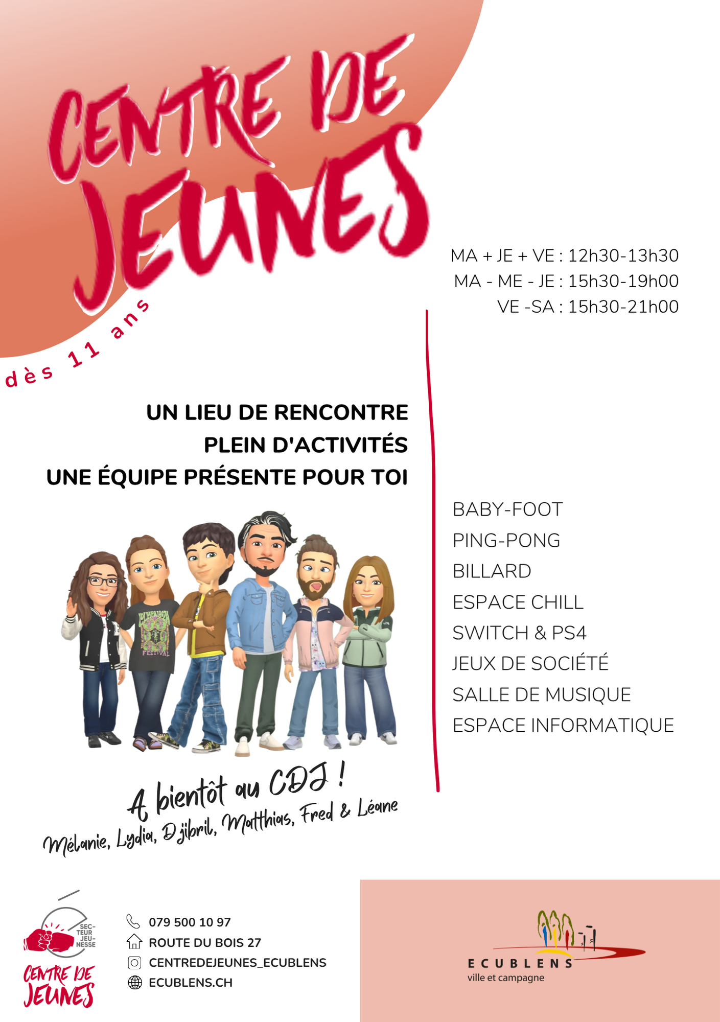 2026 Programme septembre octobre novembre décembre 2