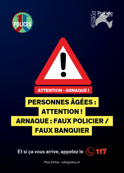 Arnaque aux faux policiers recto