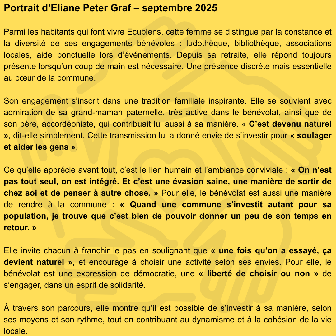 Journée de la démocratie Peter Eliane 2025 09 15