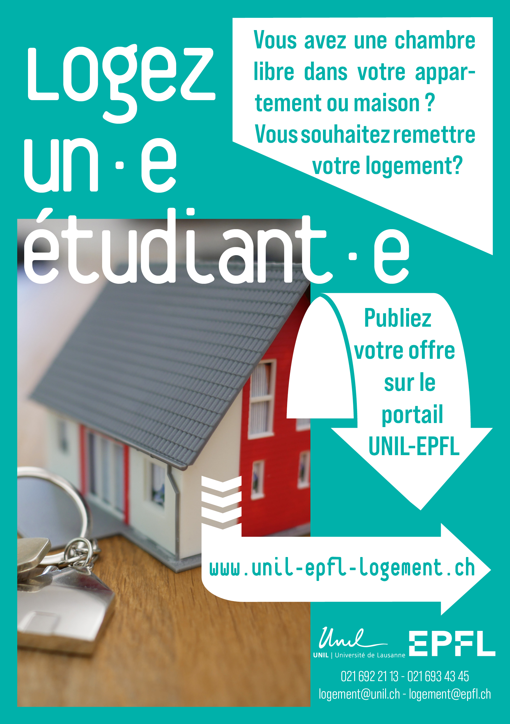 Logez un étudiant ou une étudiante
