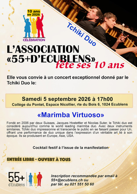 55 plus Flyer 10 ans