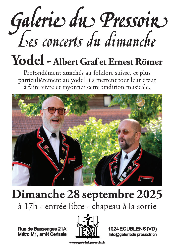 Concert du dimanche 2025 09 28