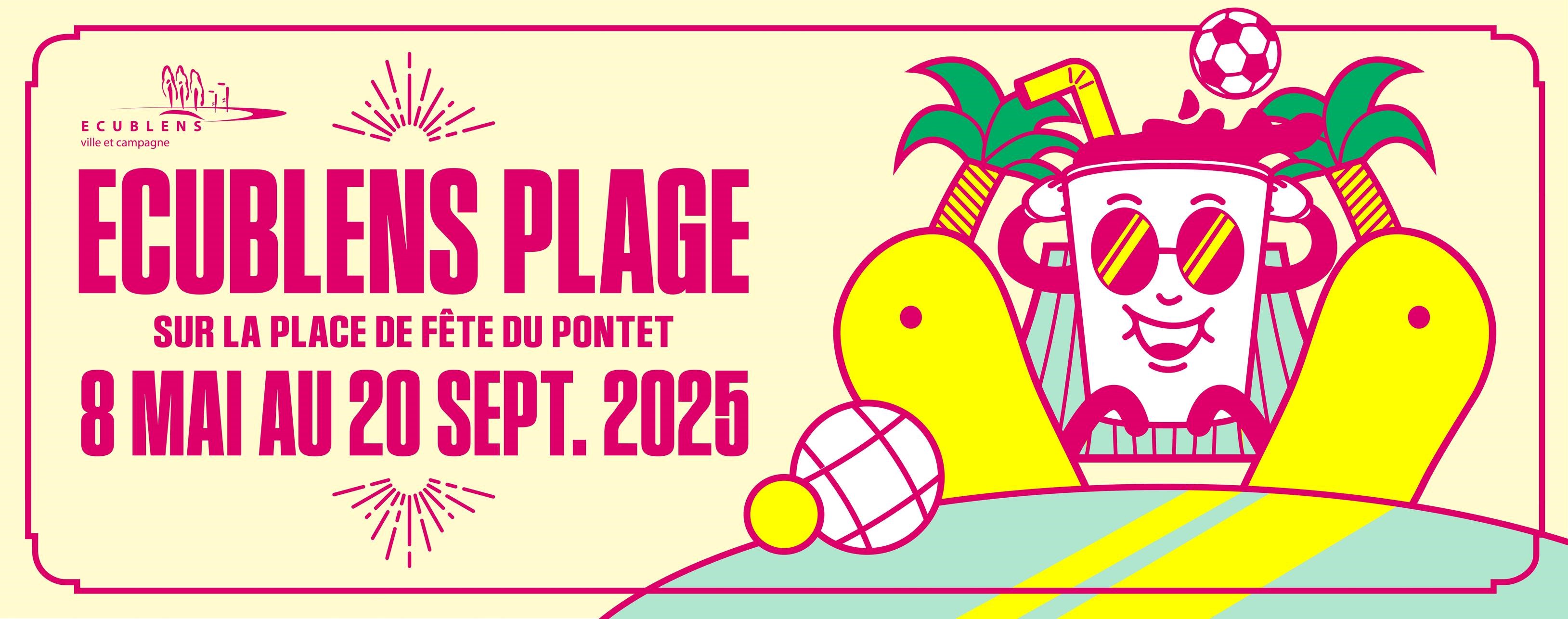 Ecublens plage 2025 