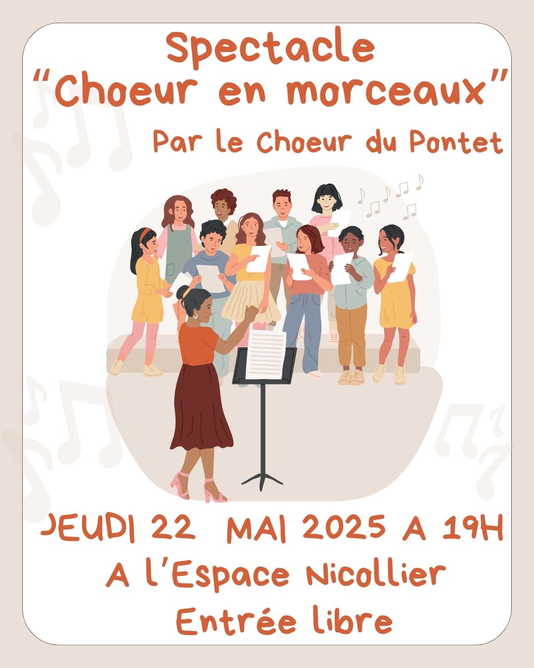 Spectacle Choeur en morceaux 2025 05 22